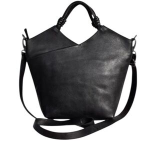 Latico NASH Black Leather Shoulder Bag